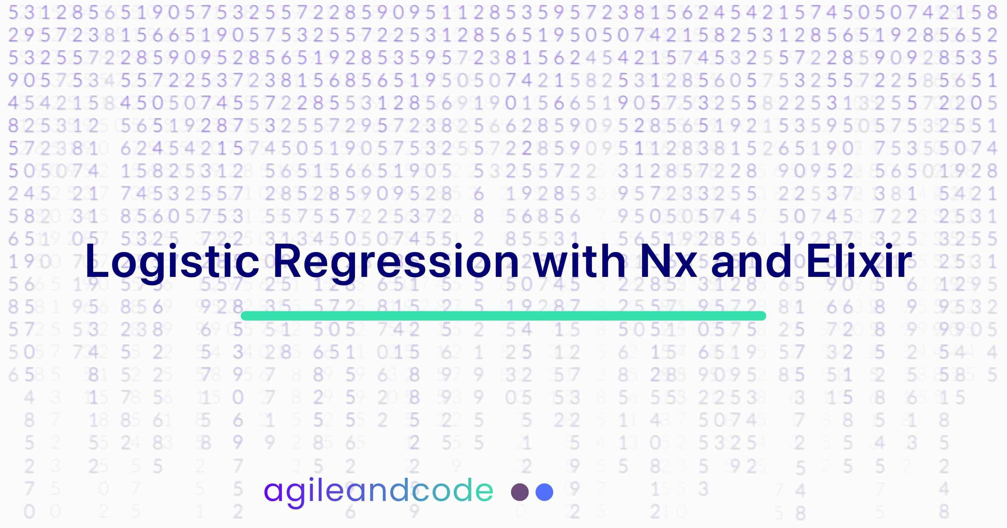 Logistic Regression with Nx and Elixir